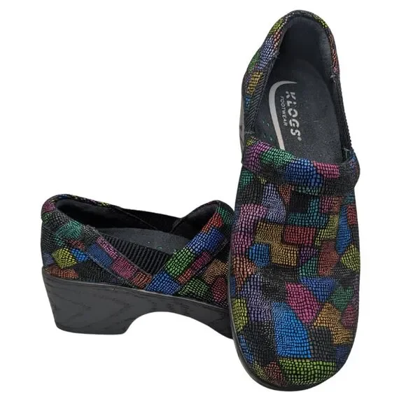 Klogs Puzzle Slipon Shoes Size Women's 8.5 Medium - Picture 1 of 8